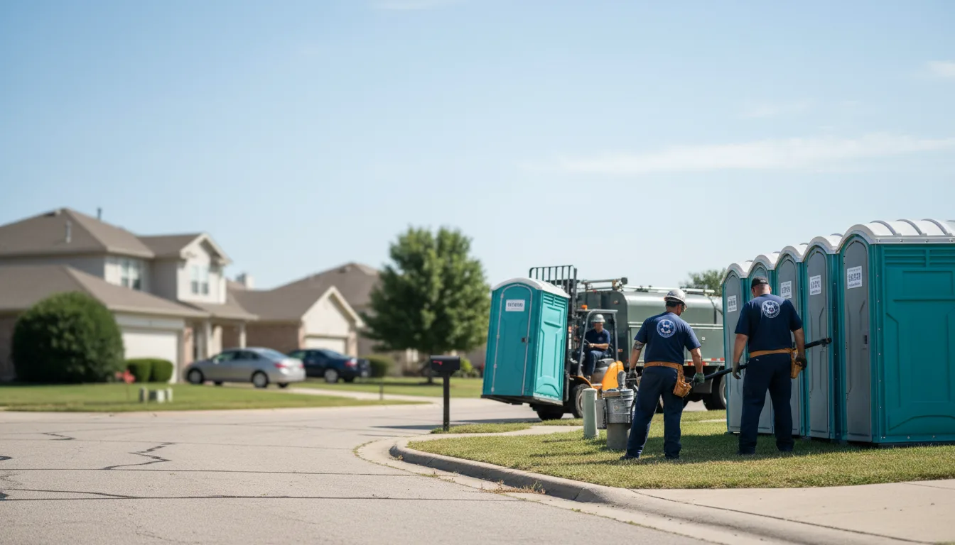 Porta Potty Rental in Fort Campbell, KY near me